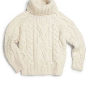 Polo Ralph Lauren cable knit sweater.